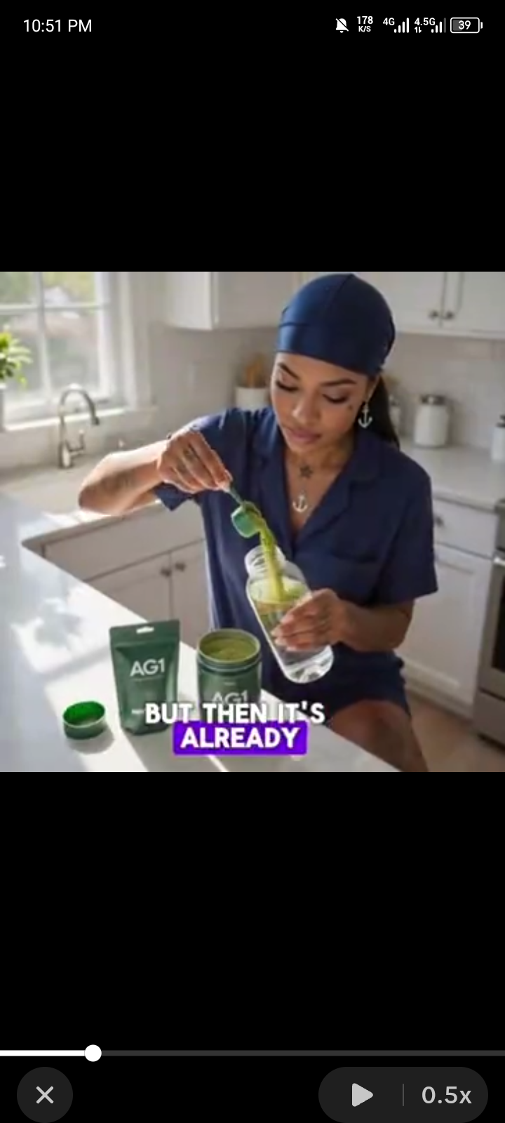 AG1 — Ai Video ads